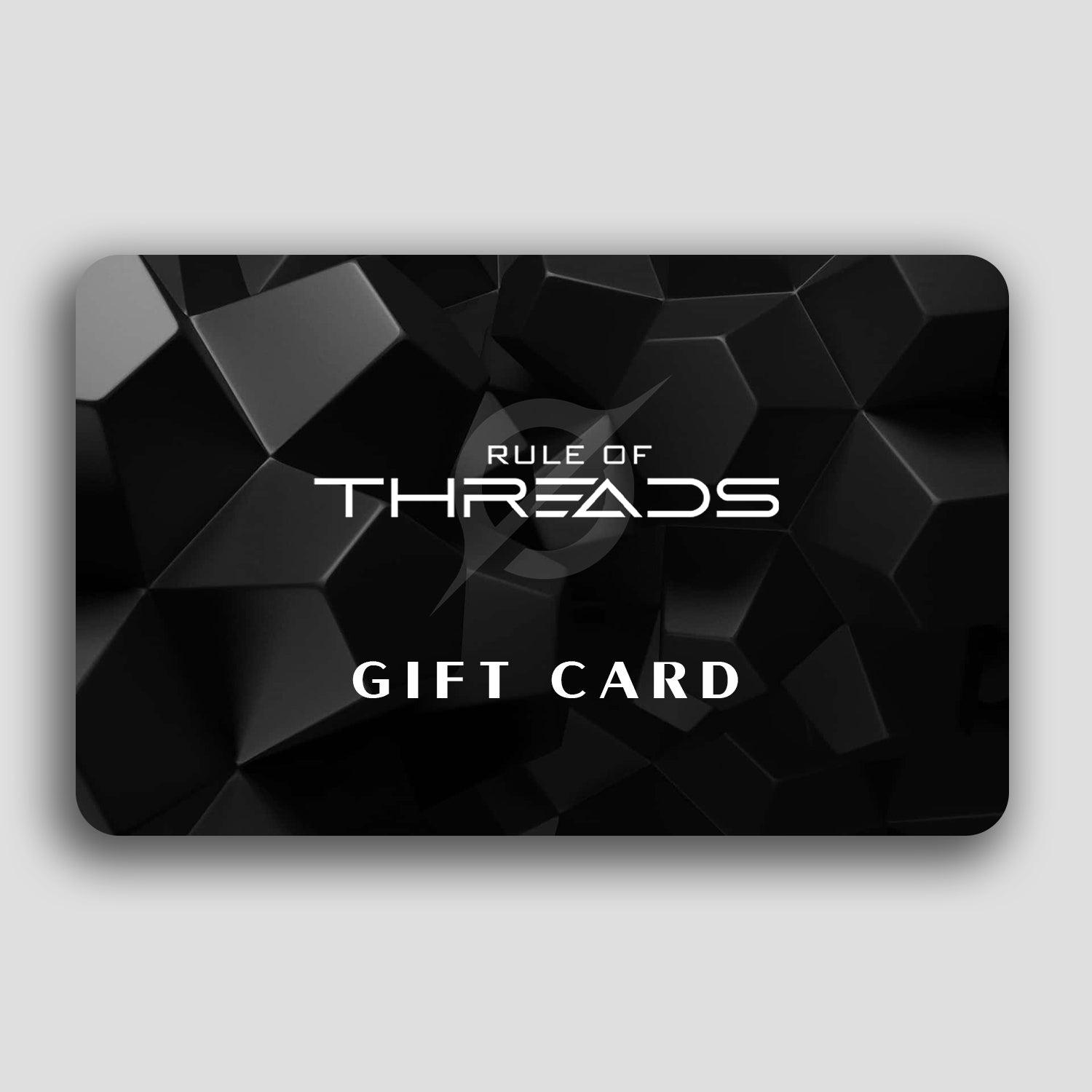 Rule Of Threads Gift Card