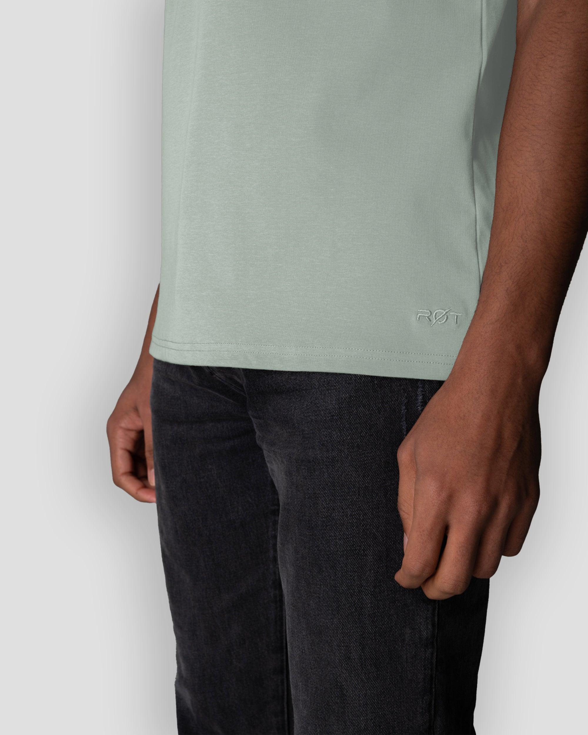 Origin Classic Crew T-Shirt: Eucalyptus