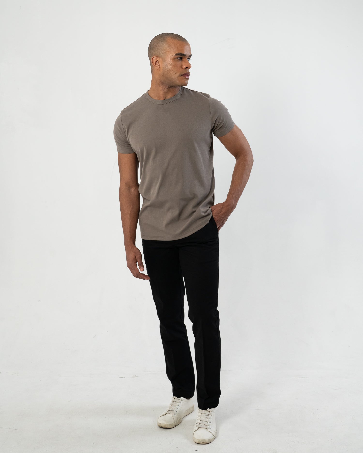 Odyssey Athletic Crew: Taupe