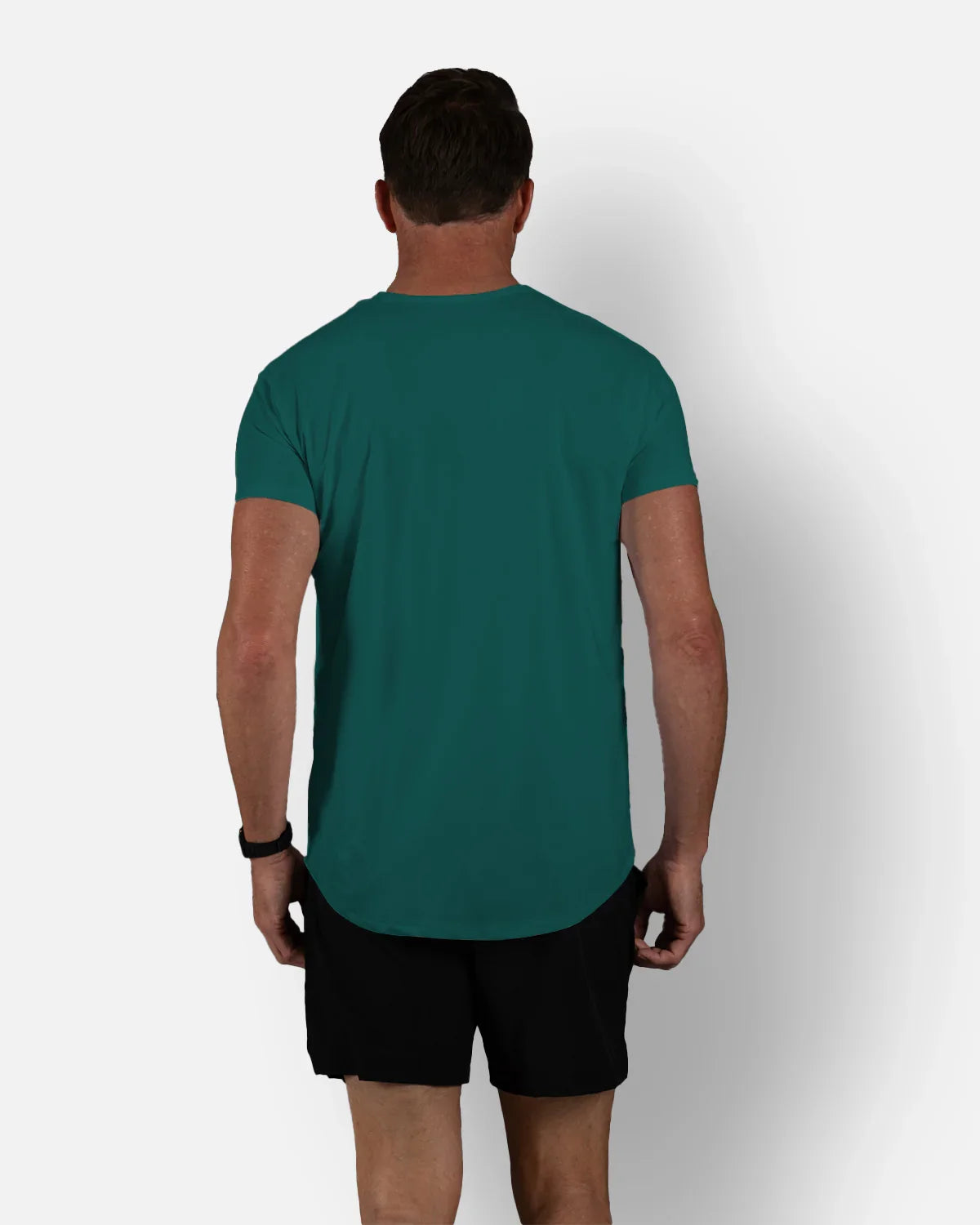 Zero-G Curved T-Shirt: Aqua