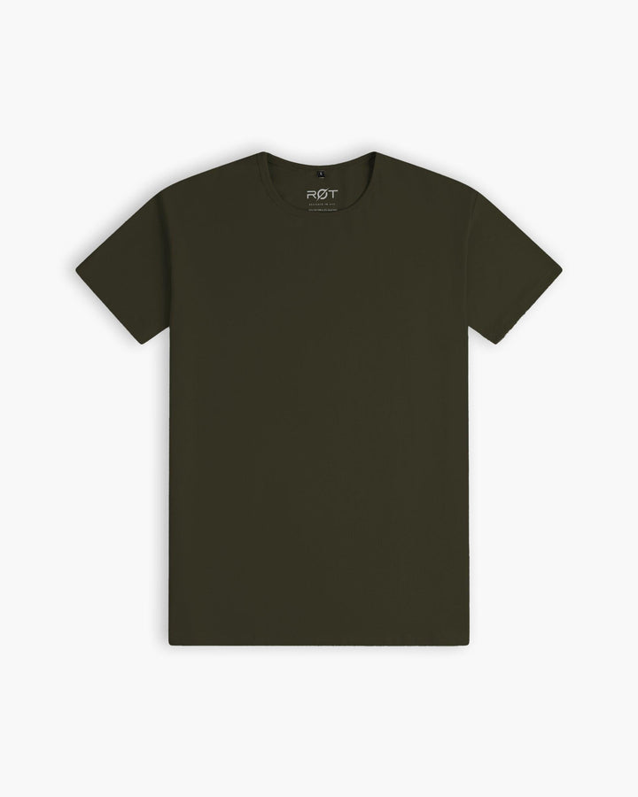 Origin Classic Crew T-Shirt: Dark Moss