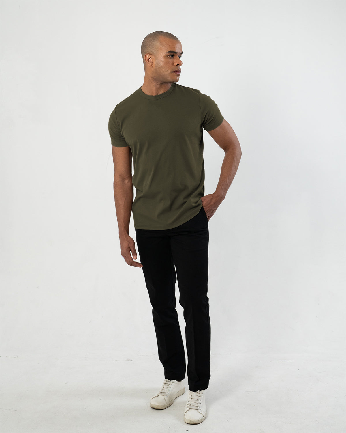 Odyssey Athletic Crew: Dark Moss