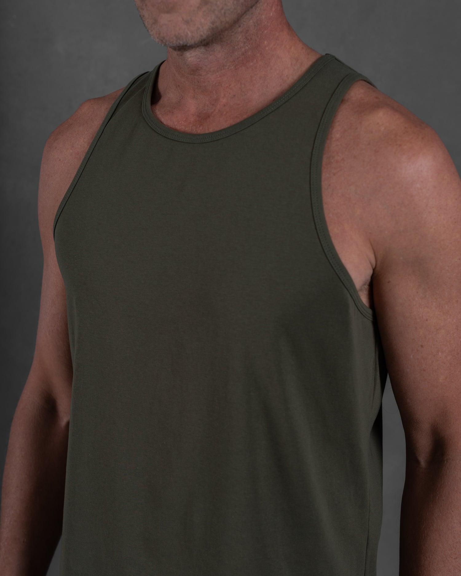 Origin Curved Tank: Dark Moss