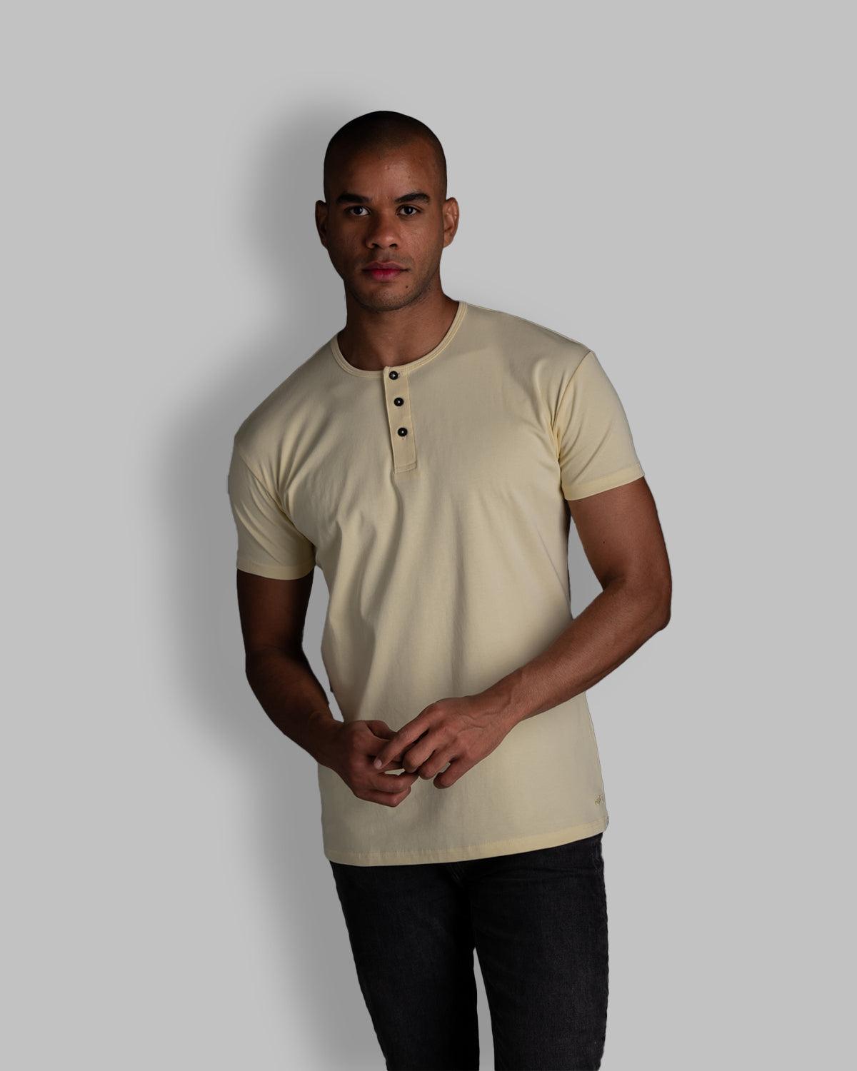 Origin Classic Henley T-Shirt: Sol