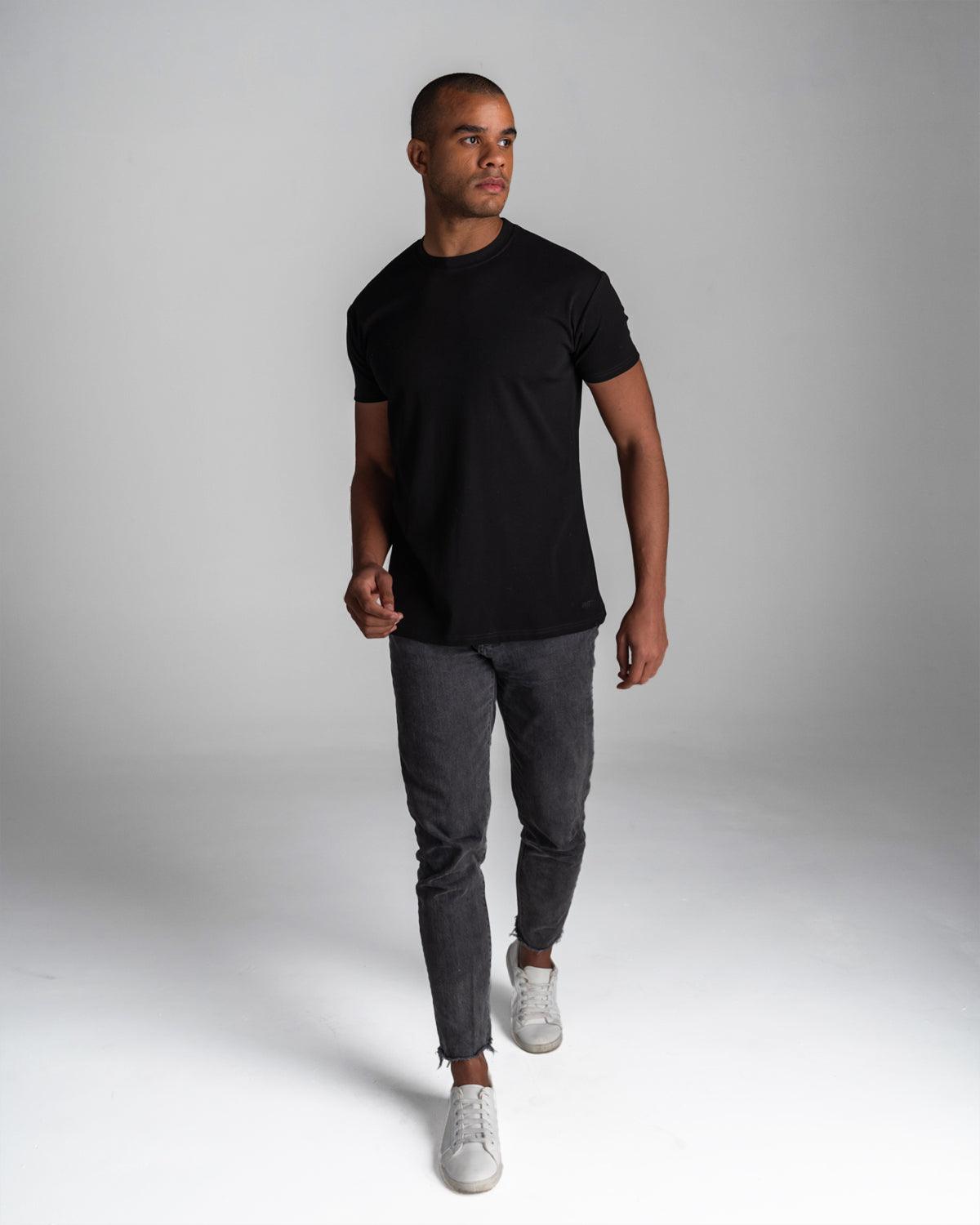 Apollo Classic Crew T-Shirt: Black