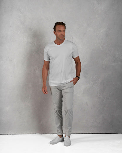 Origin Classic V-Neck T-Shirt: White