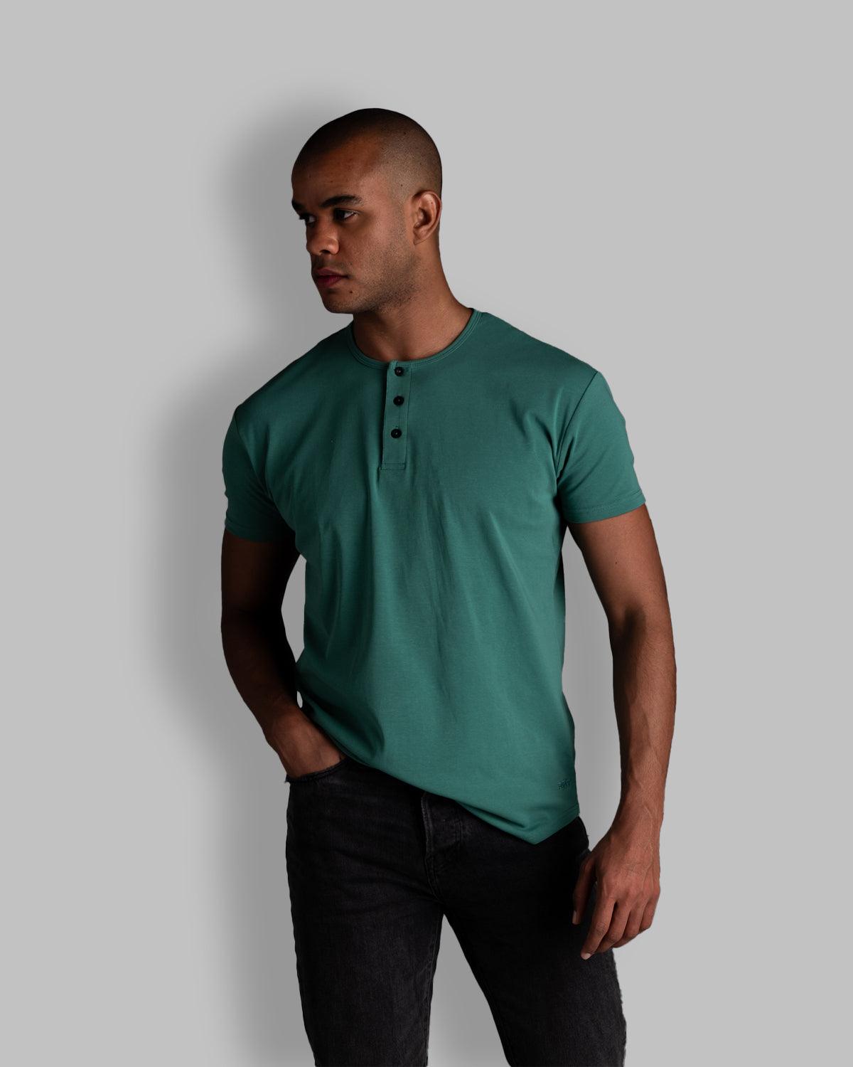 Origin Classic Henley T-Shirt: Cosmo