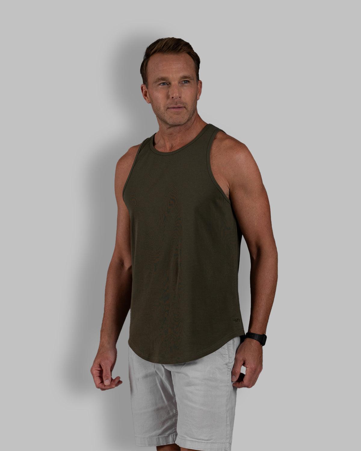 Origin Curved Tank: Dark Moss