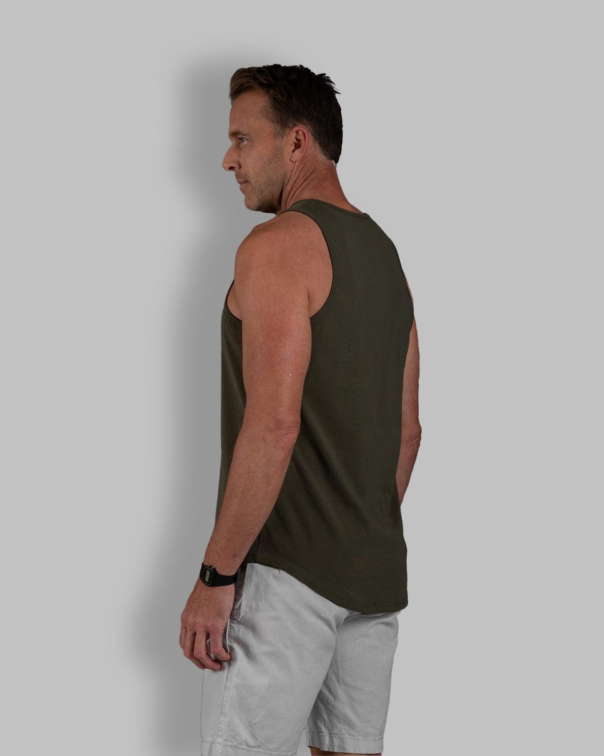 Origin Curved Tank: Dark Moss