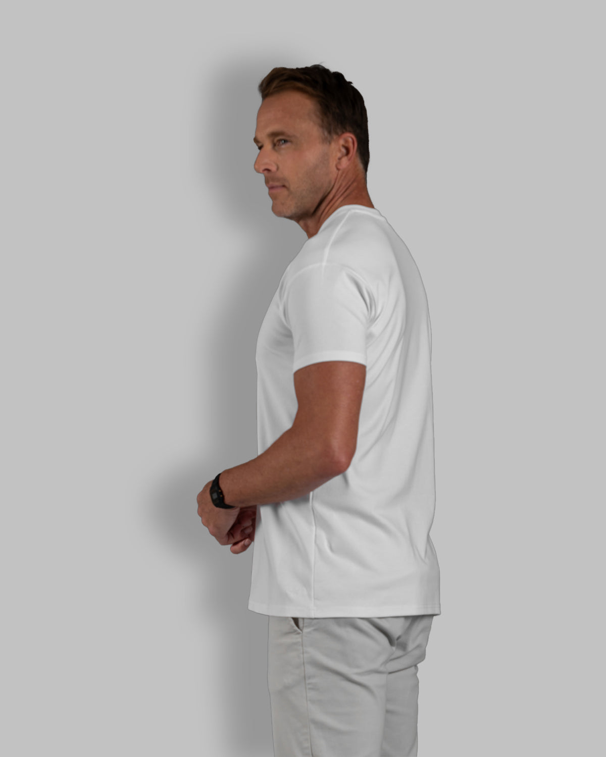 Origin Classic V-Neck T-Shirt: White