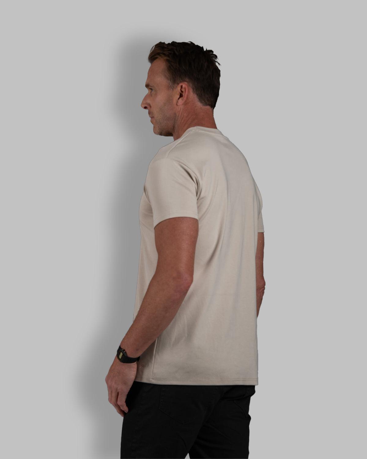 Apollo Classic Crew T-Shirt: Stone