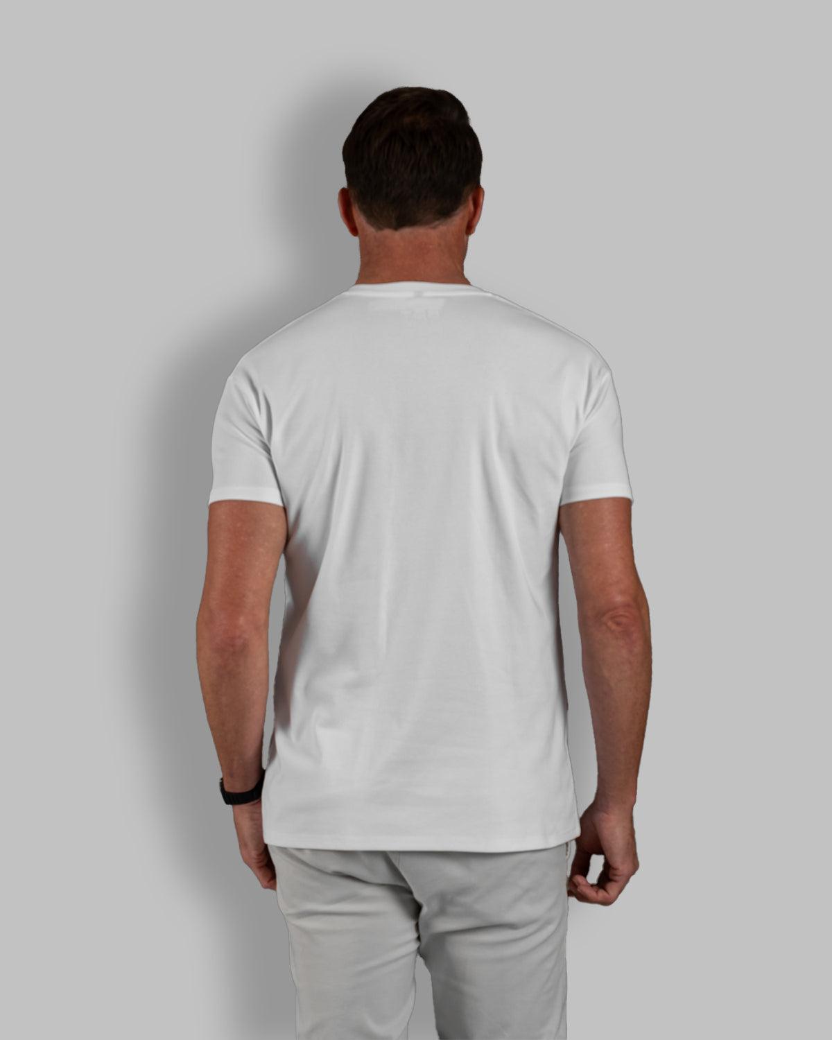 Origin Classic V-Neck T-Shirt: White