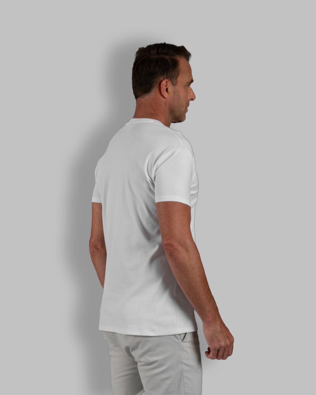 Origin Classic V-Neck T-Shirt: White