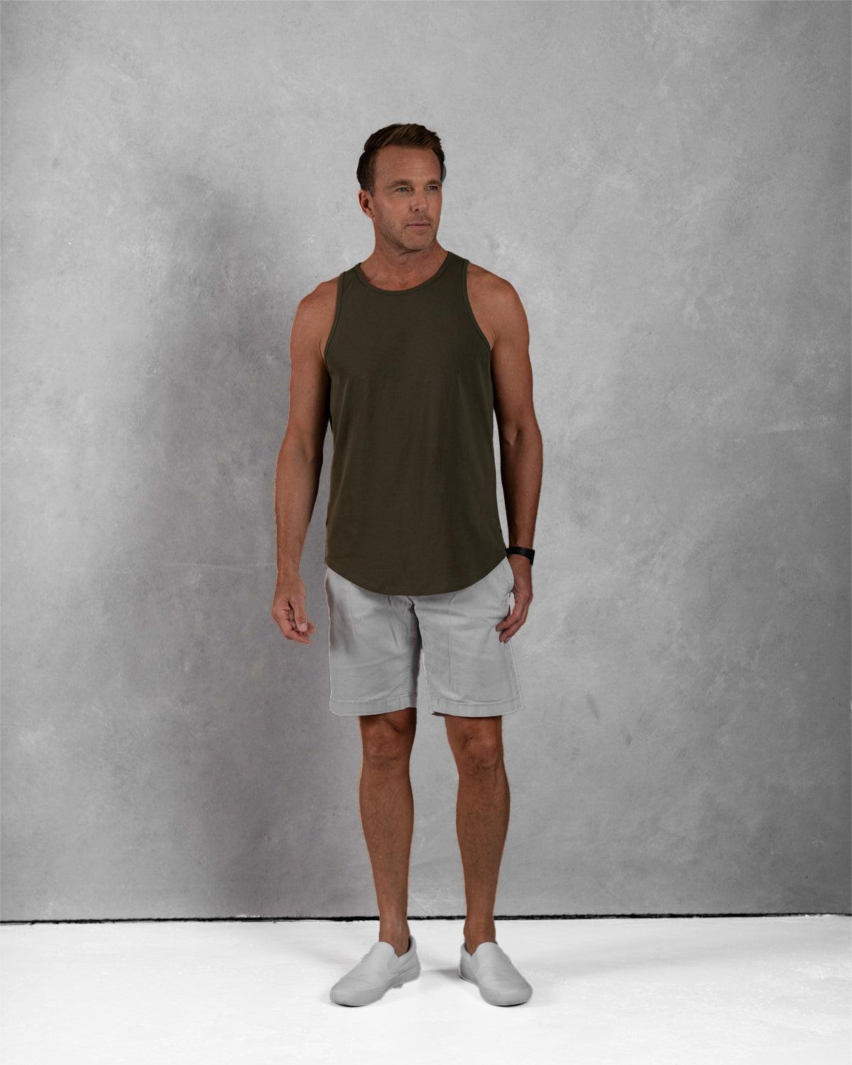 Origin Curved Tank: Dark Moss