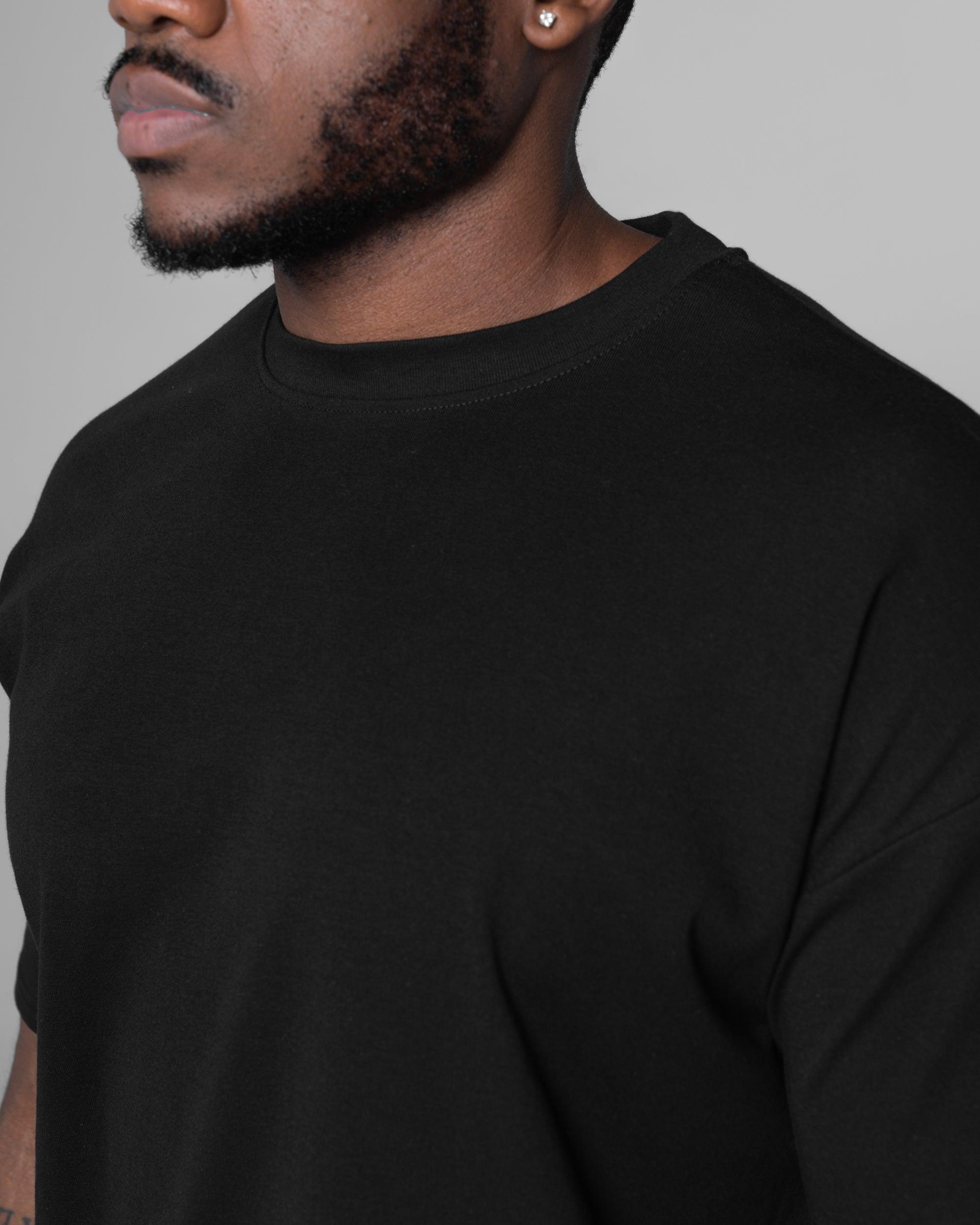 Apollo Relaxed Fit T-Shirt: Black