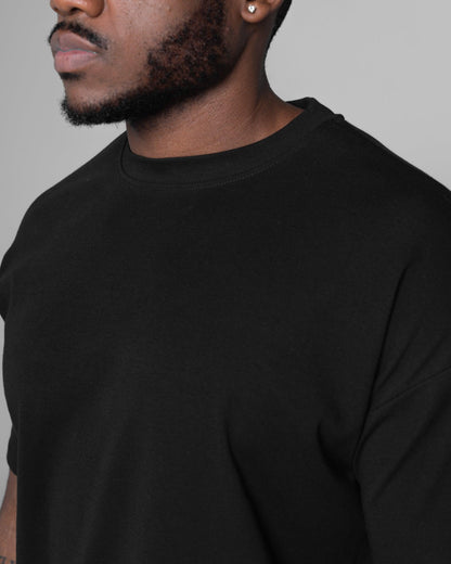 Apollo Relaxed Fit T-Shirt: Black