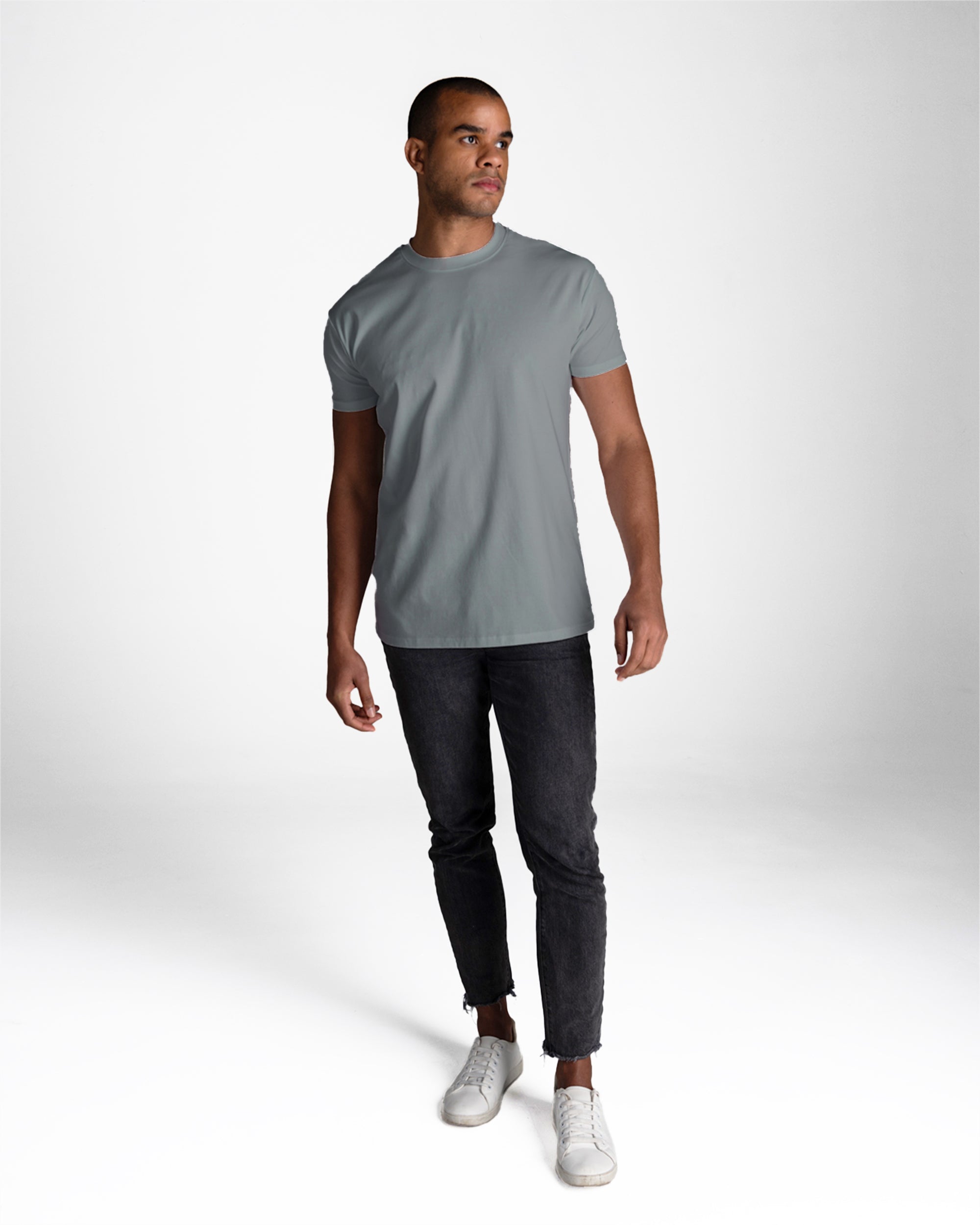 Apollo Classic Crew T-Shirt: Space Gray