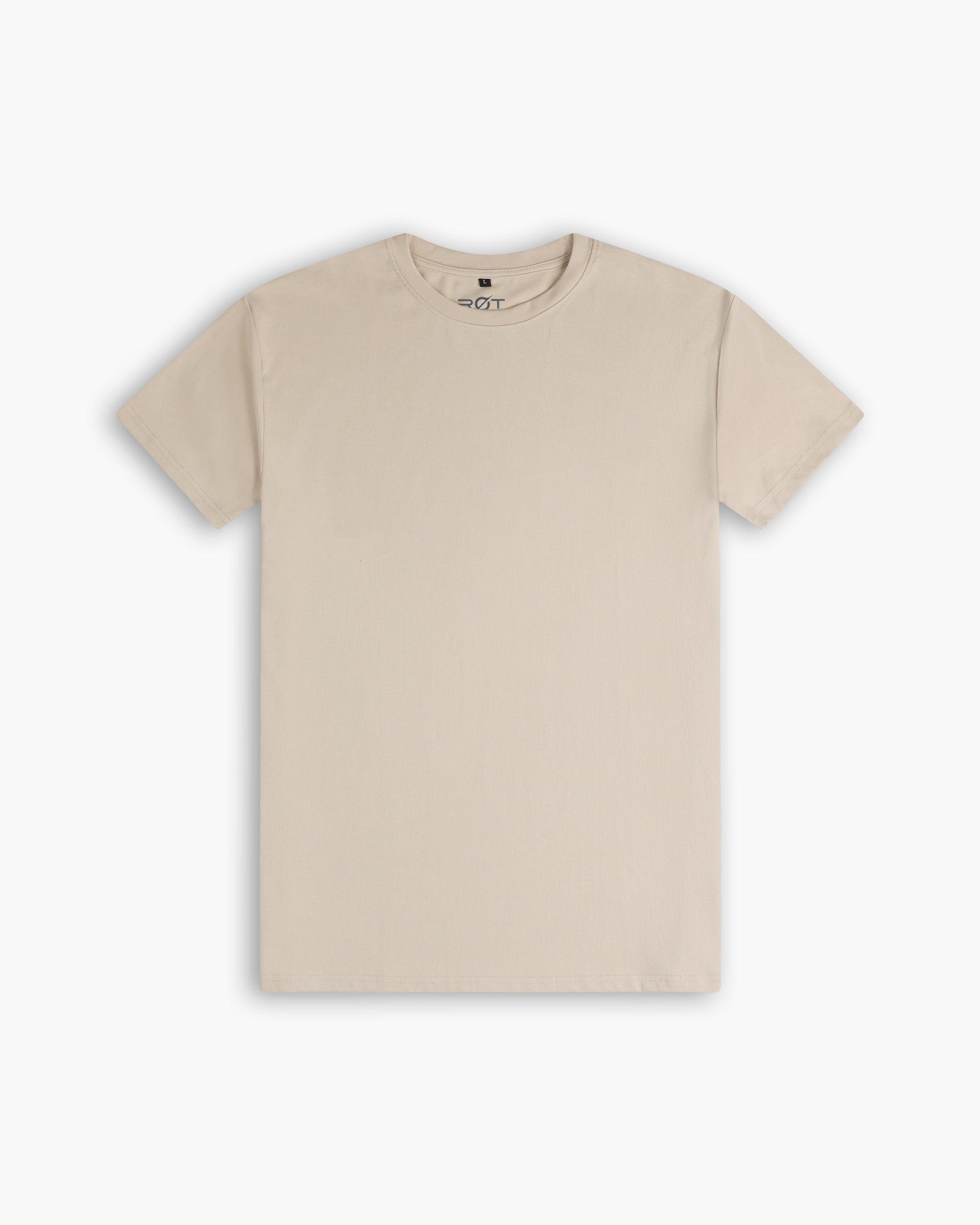 Apollo Classic Crew T-Shirt: Stone