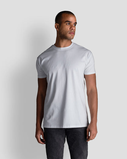 Apollo Classic Crew T-Shirt: White