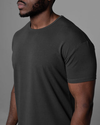 Origin Curved Crew T-Shirt: Dark Matter