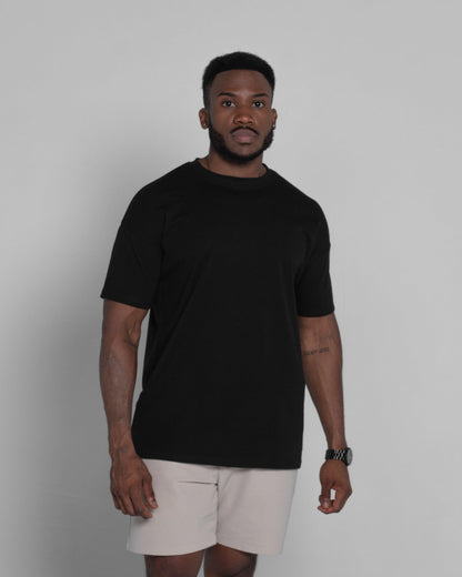 Apollo Relaxed Fit T-Shirt: Black