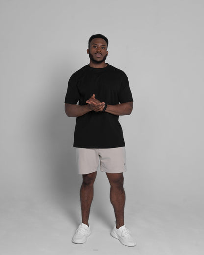 Apollo Relaxed Fit T-Shirt: Black