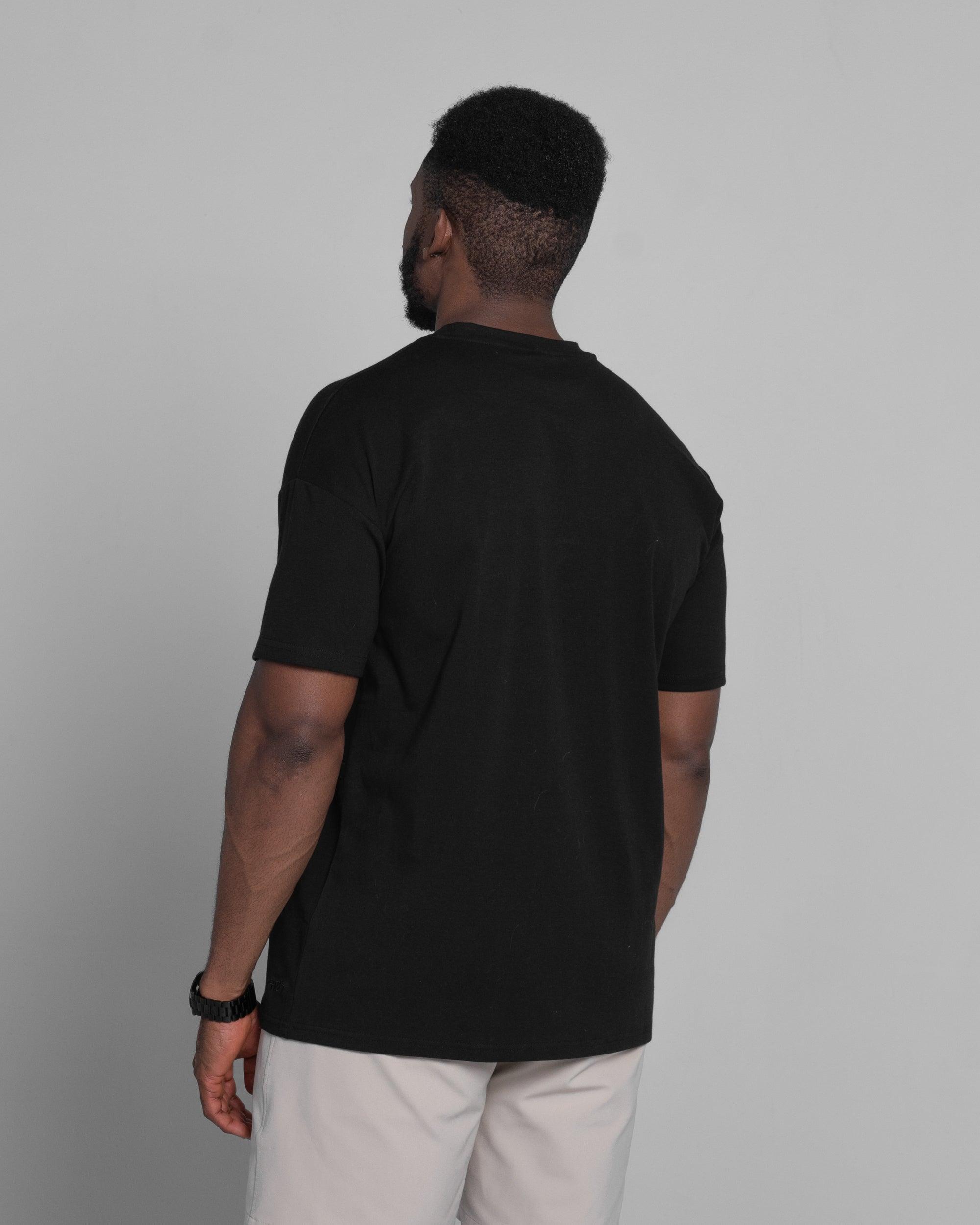 Apollo Relaxed Fit T-Shirt: Black