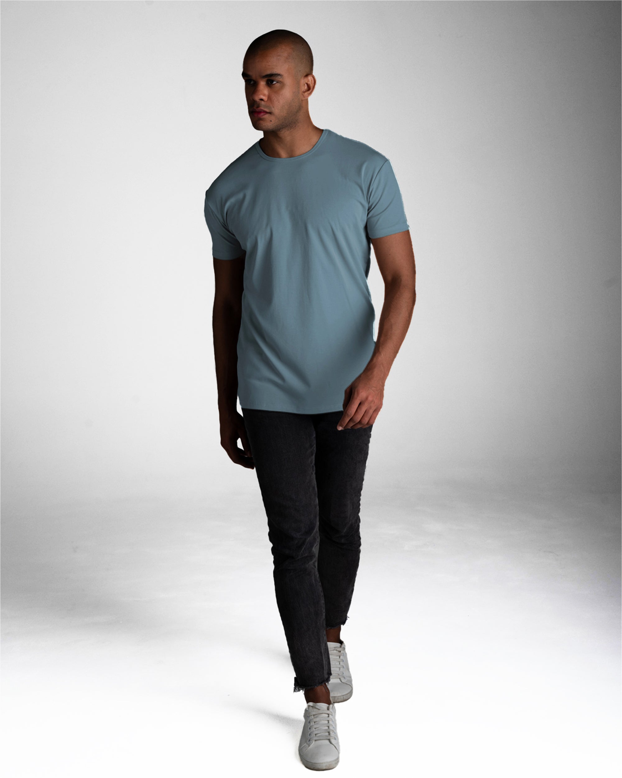 Origin Classic Crew T-Shirt: Astro Blue