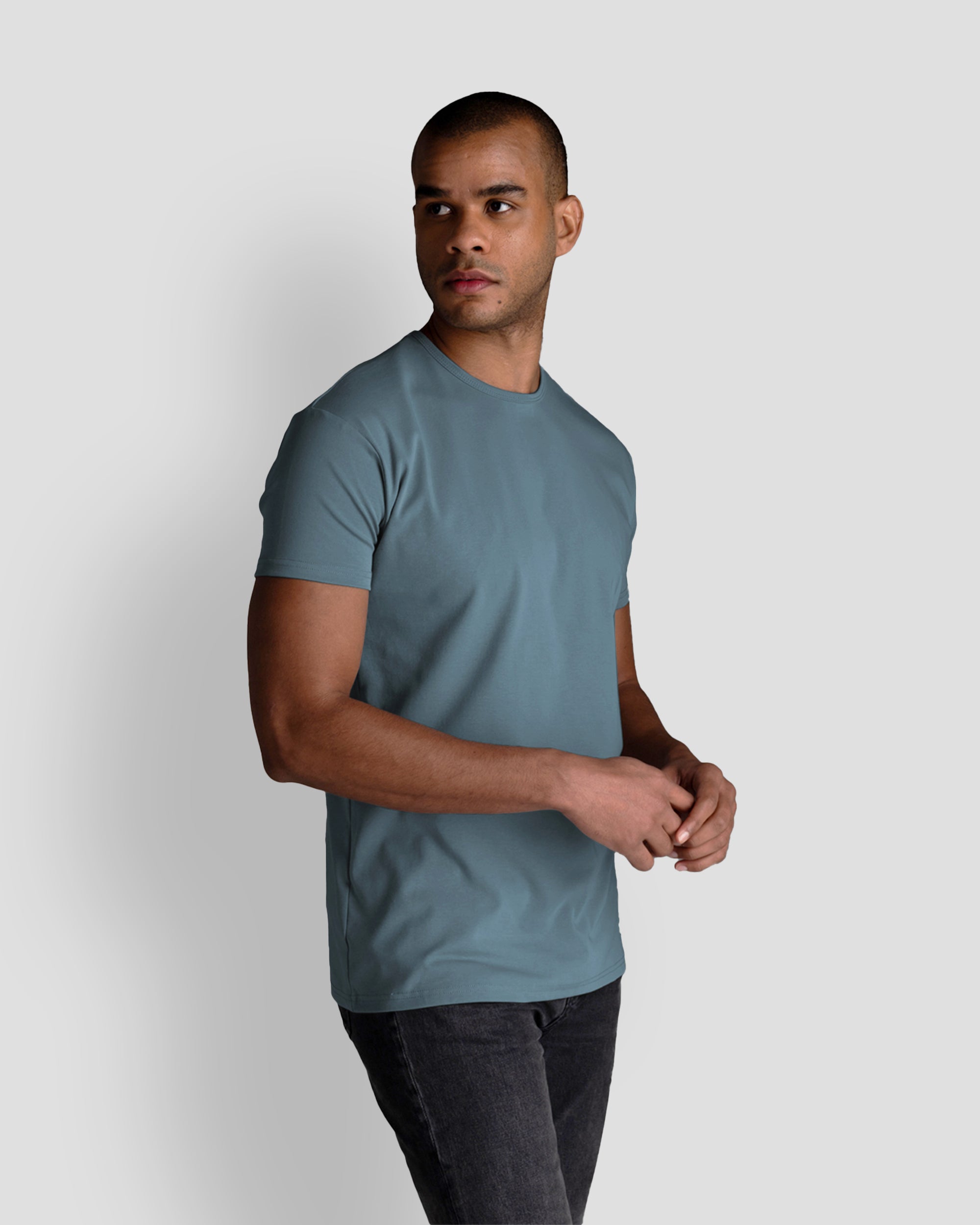 Origin Classic Crew T-Shirt: Astro Blue