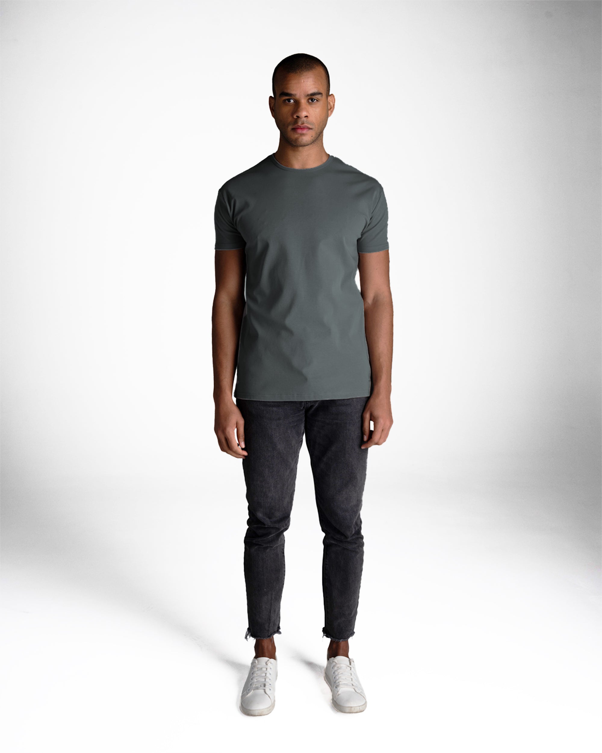 Origin Classic Crew T-Shirt: Carbon
