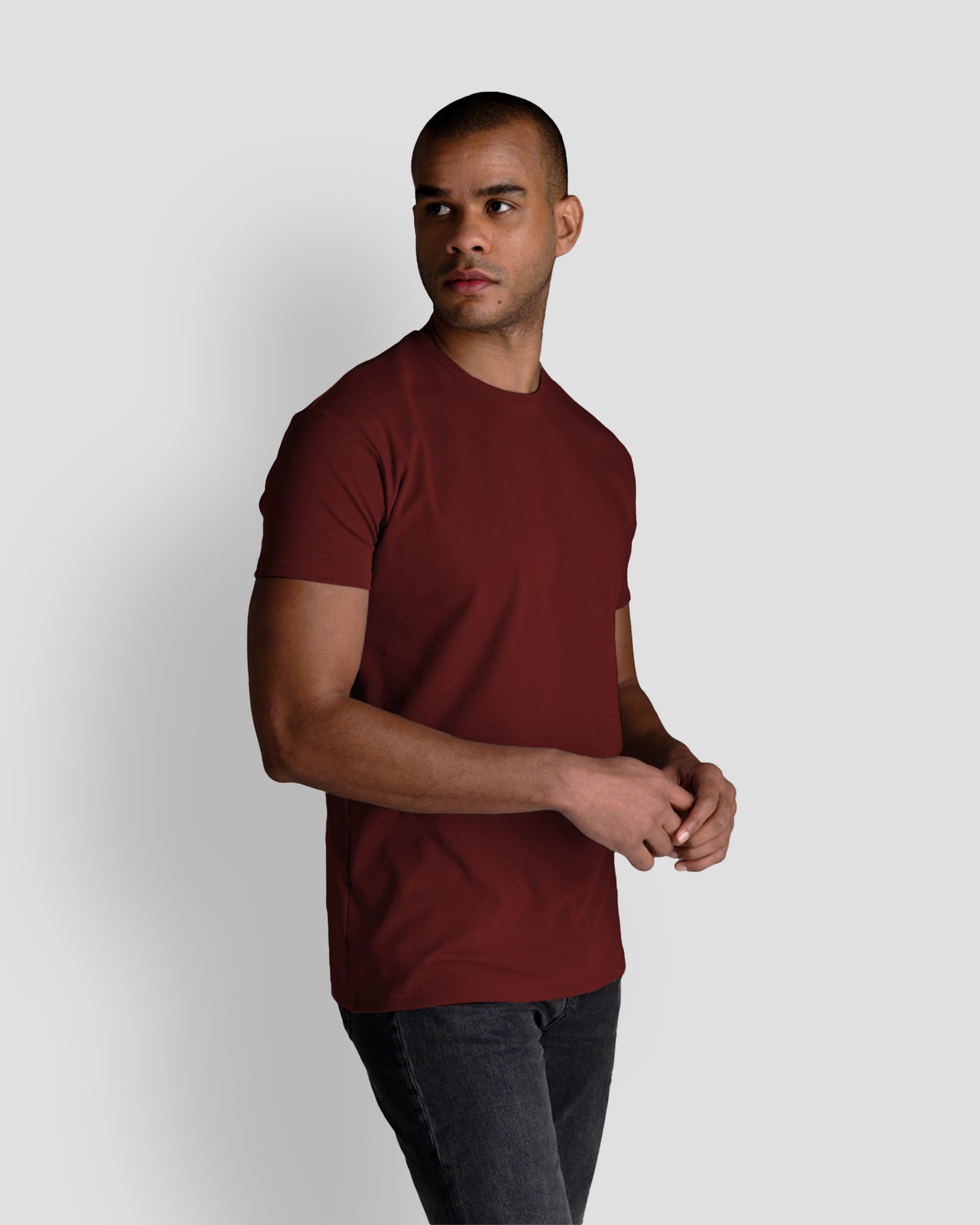 Origin Classic Crew T-Shirt: Crimson