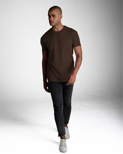 Origin Classic Crew T-Shirt: Espresso