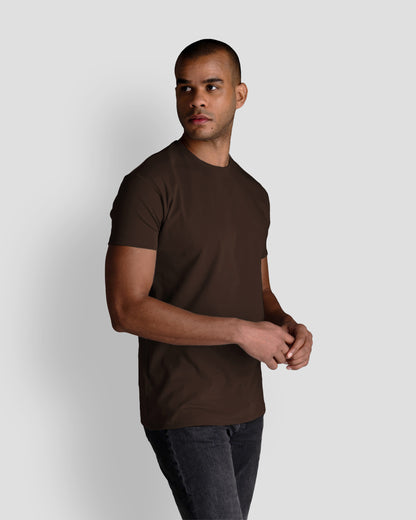 Origin Classic Crew T-Shirt: Espresso