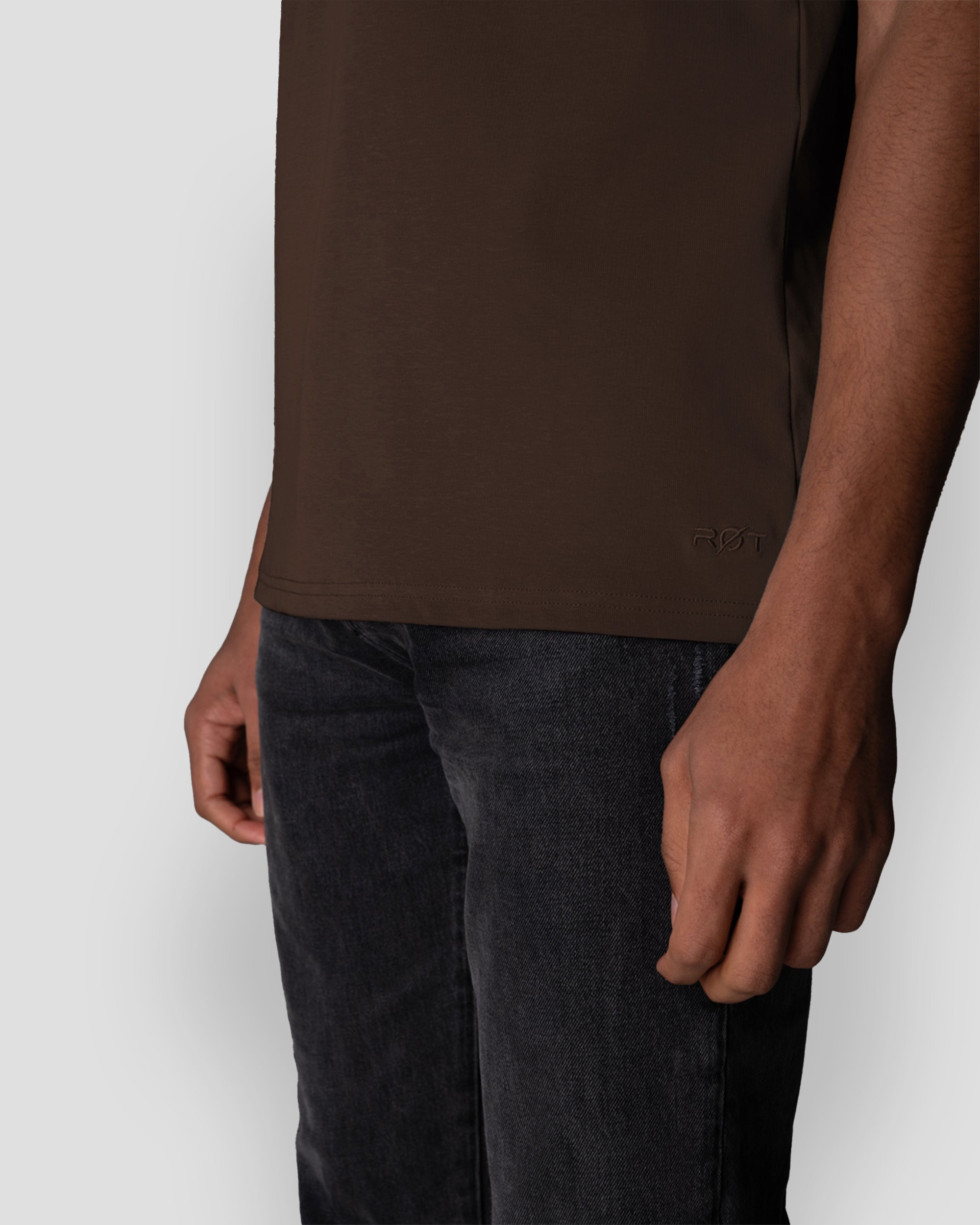 Origin Classic Crew T-Shirt: Espresso