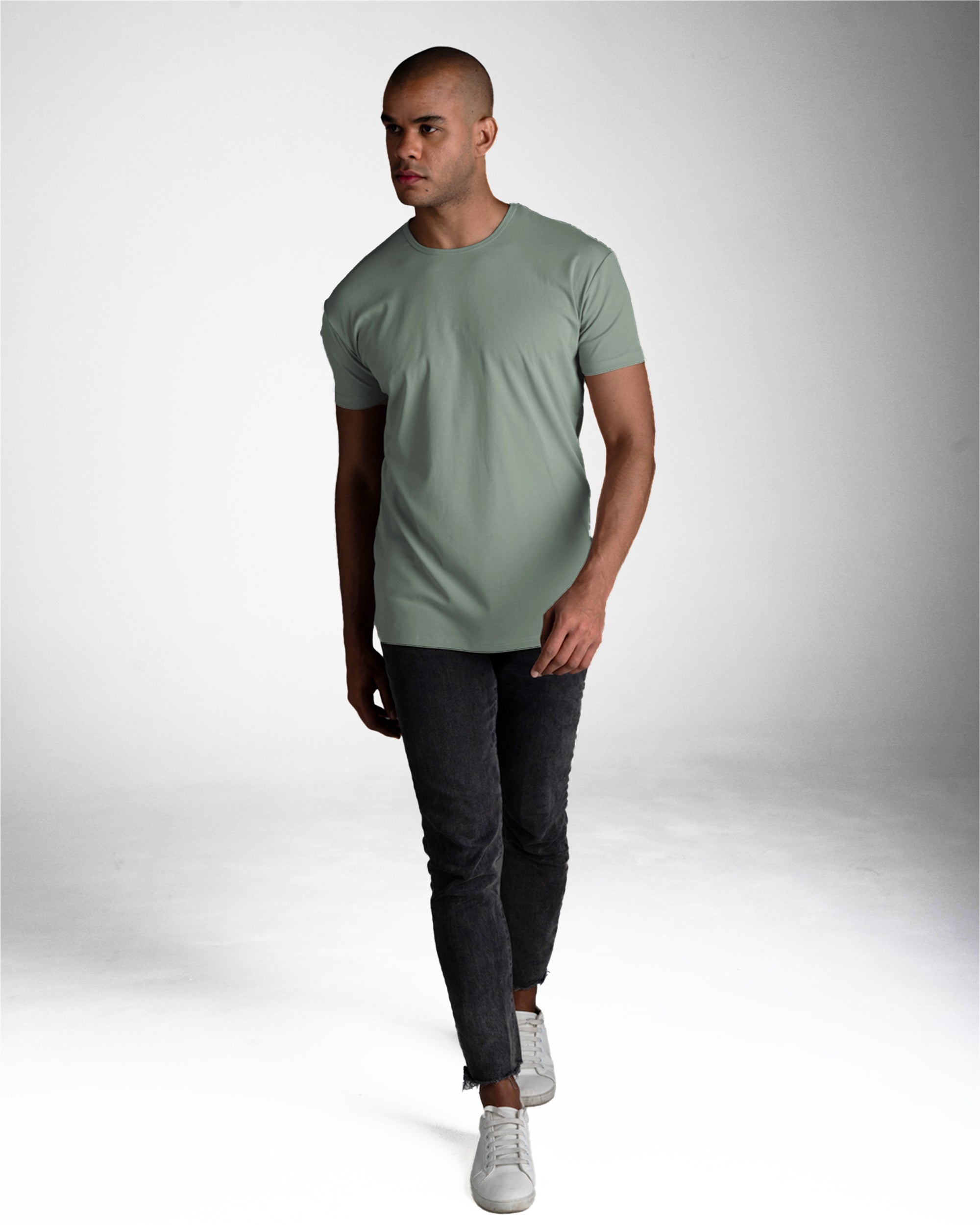 Origin Classic Crew T-Shirt: Eucalyptus