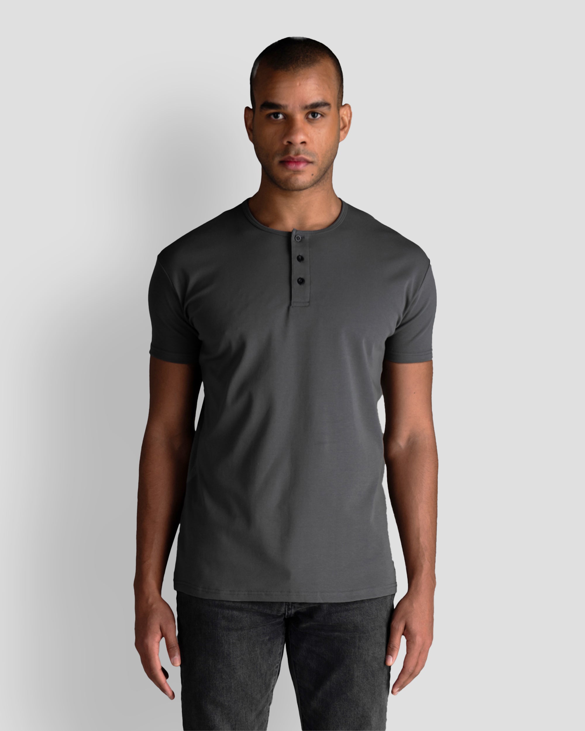 Origin Classic Henley T-Shirt: Asteroid