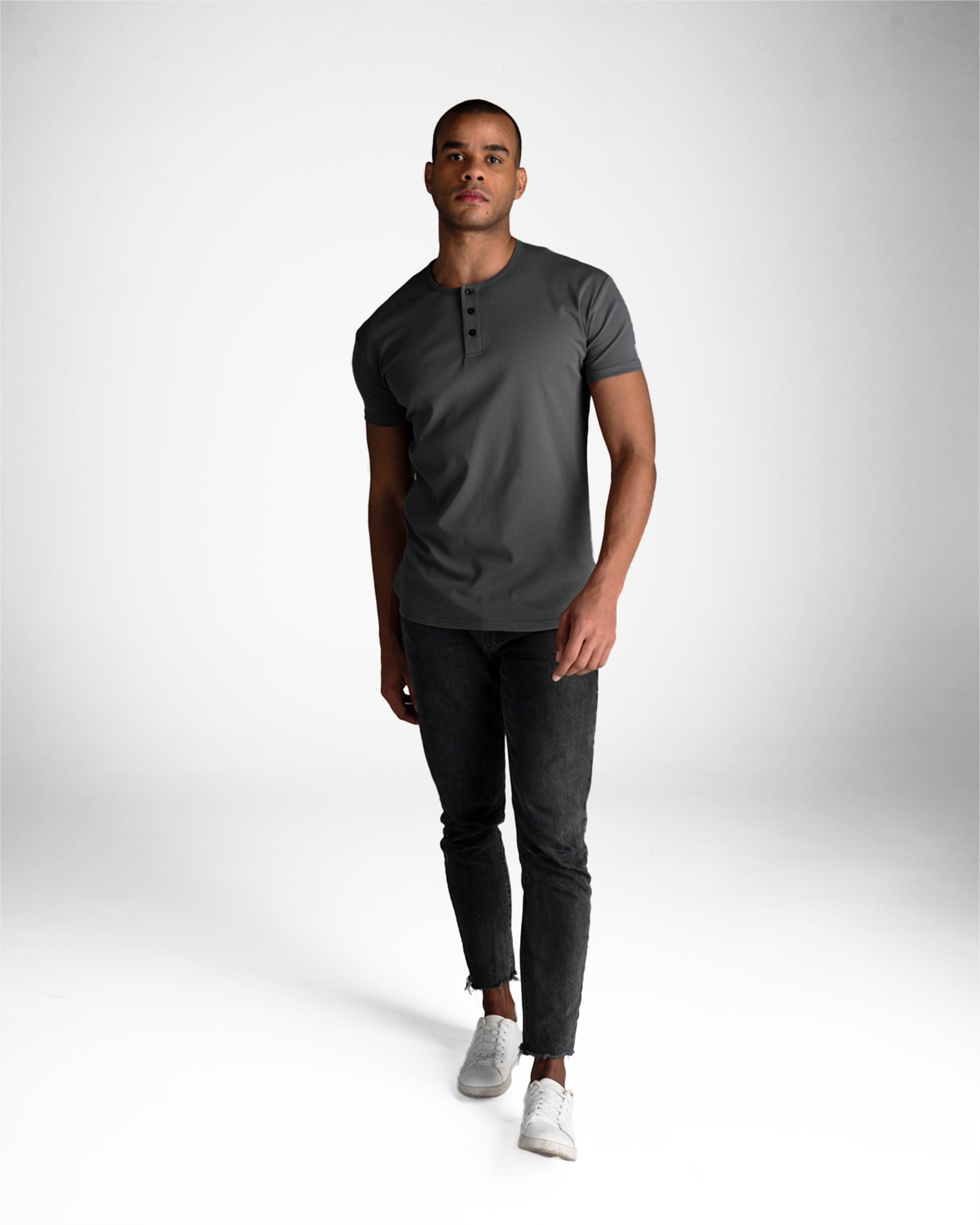 Origin Classic Henley T-Shirt: Asteroid