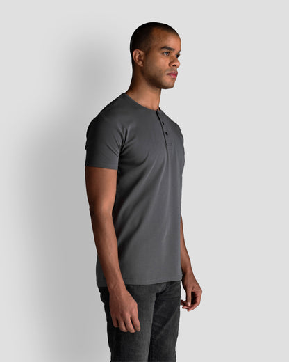 Origin Classic Henley T-Shirt: Asteroid