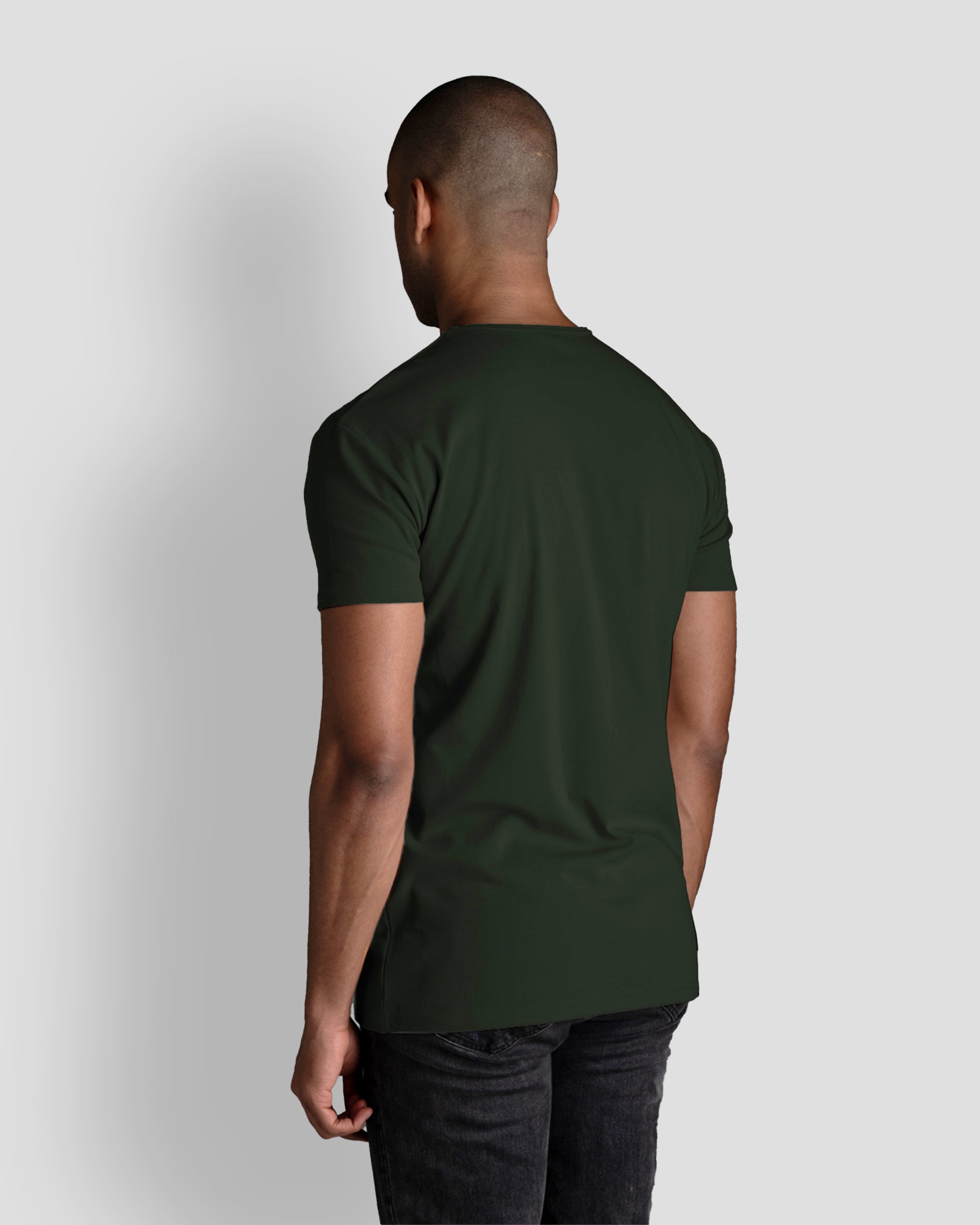 Origin Classic Henley T-Shirt: Forest