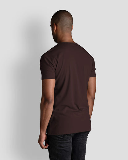 Origin Classic Henley T-Shirt: Mochavino