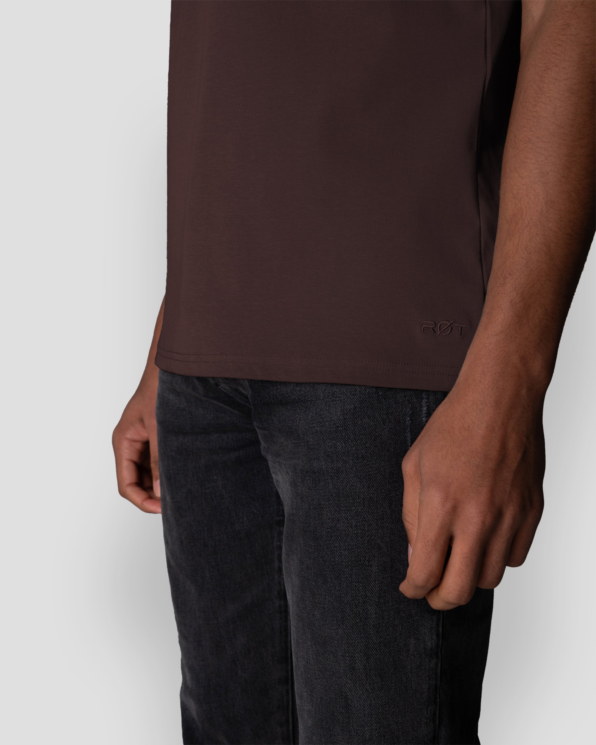 Origin Classic Henley T-Shirt: Mochavino