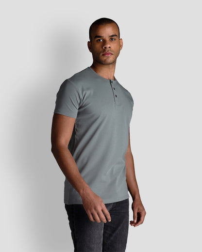 Origin Classic Henley T-Shirt: Space Gray