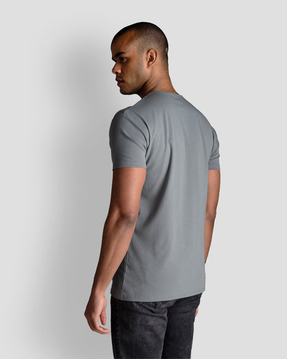 Origin Classic Henley T-Shirt: Space Gray