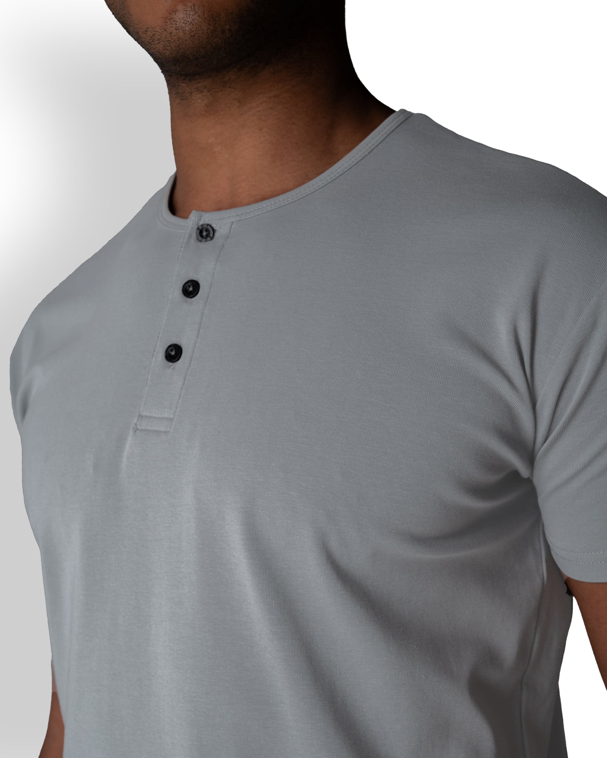 Origin Classic Henley T-Shirt: Space Gray