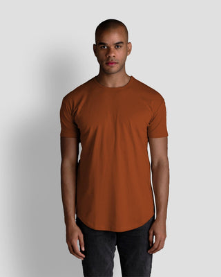 Origin Curved Crew T-Shirt: Canyon