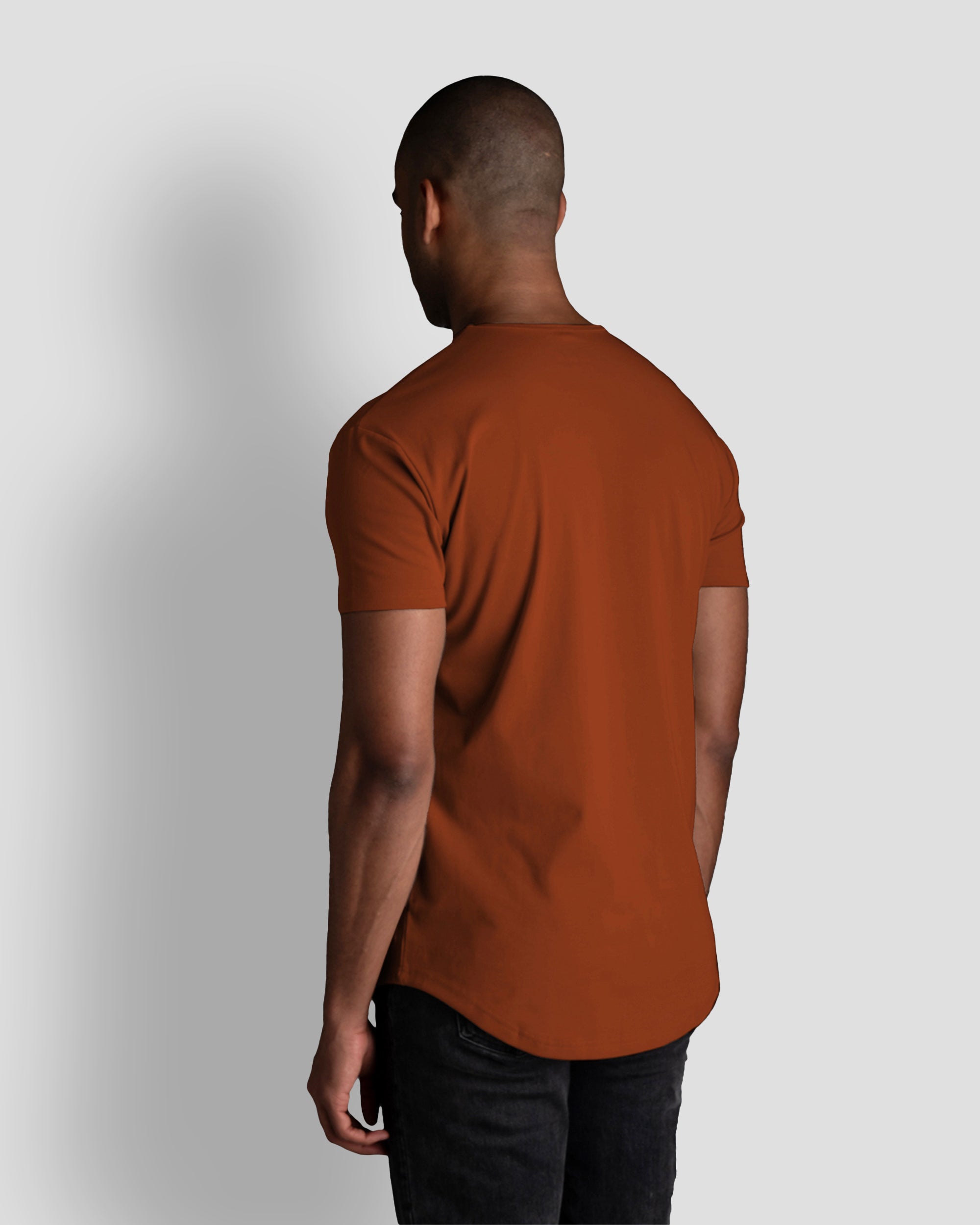 Origin Curved Crew T-Shirt: Canyon