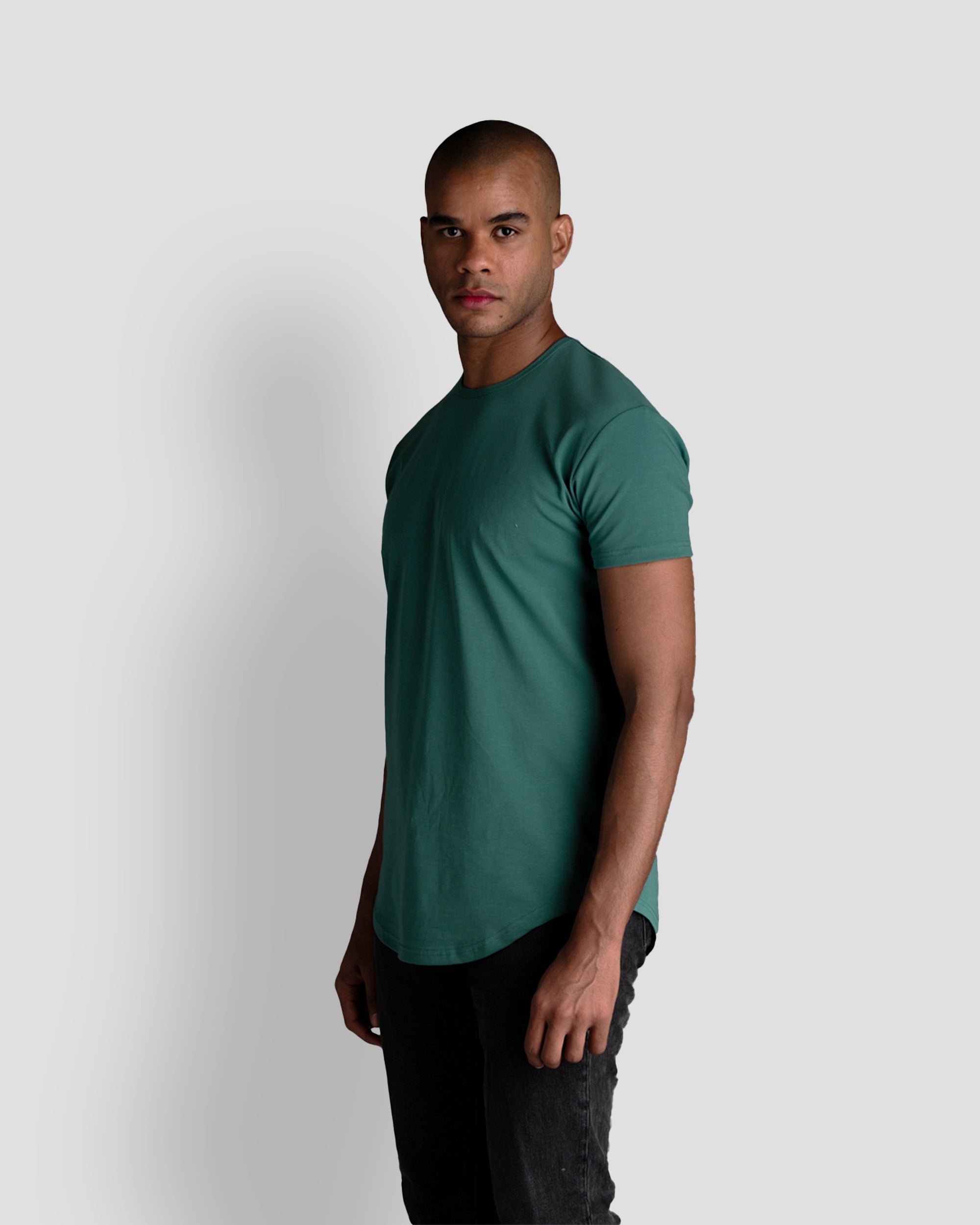 Origin Curved Crew T-Shirt: Cosmo