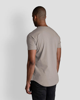 Origin Curved Crew T-Shirt: Dust