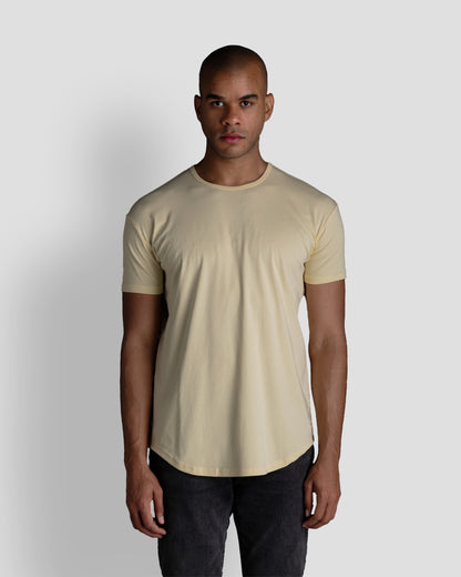 Origin Curved Crew T-Shirt: Sol