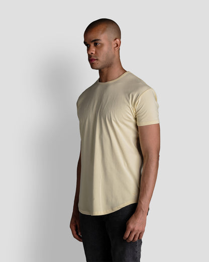 Origin Curved Crew T-Shirt: Sol